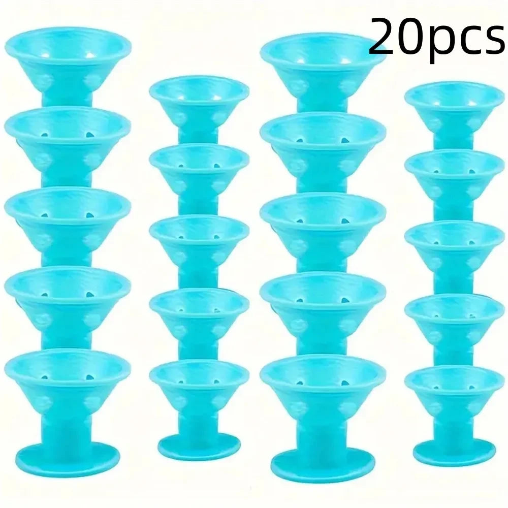 Rulos de Pelo de Silicona