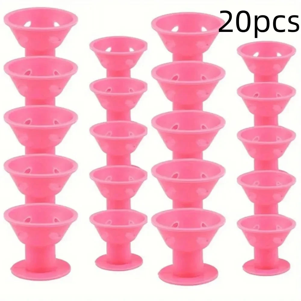 Rulos de Pelo de Silicona