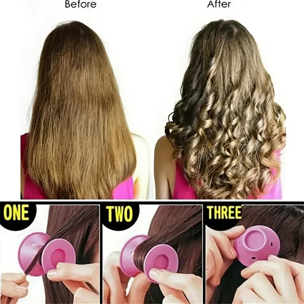 Rulos de Pelo de Silicona