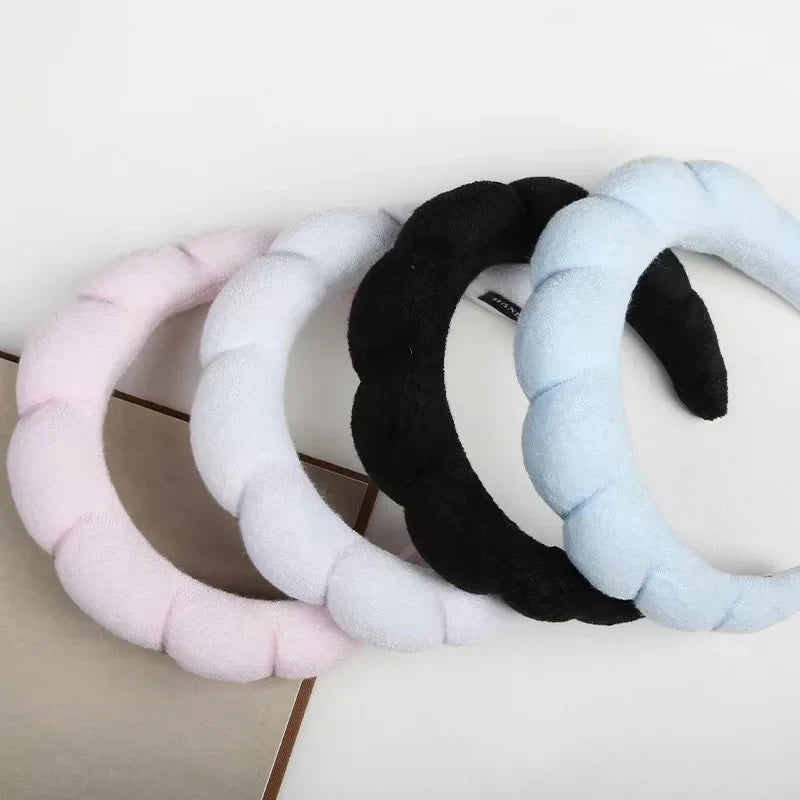 Set de Diadema y Muñequeras para Skincare